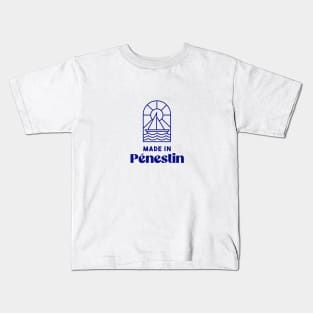 Made in Pénestin - Brittany Morbihan 56 BZH Sea Kids T-Shirt